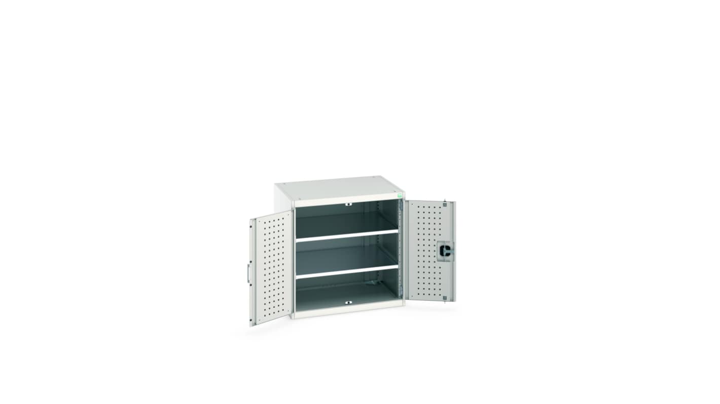 Bott 2 Door Steel Floor Standing Cupboard, 800 x 650 x 800mm