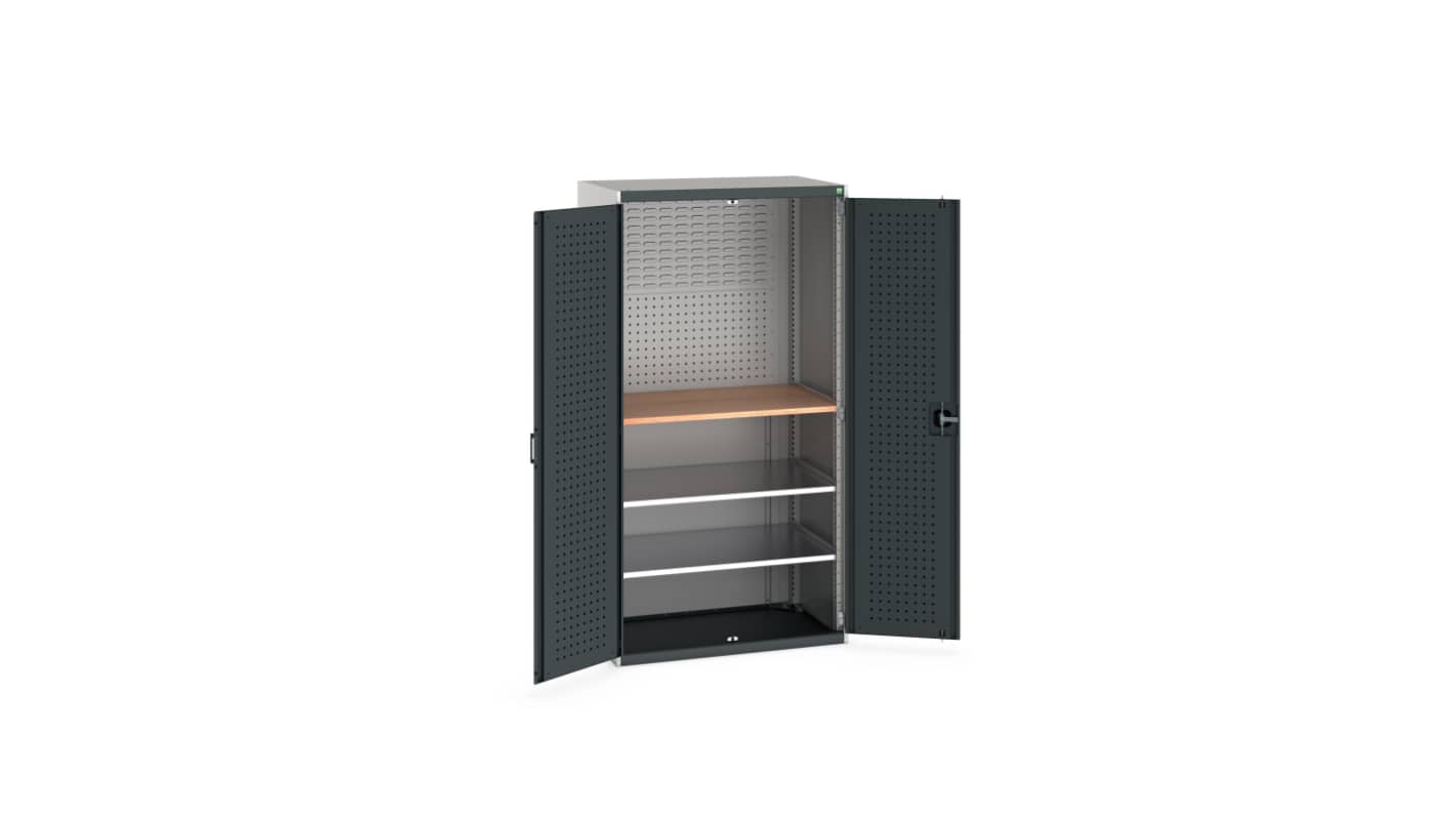 Bott 2 Door Steel Floor Standing Cupboard, 1300 x 650 x 2000mm