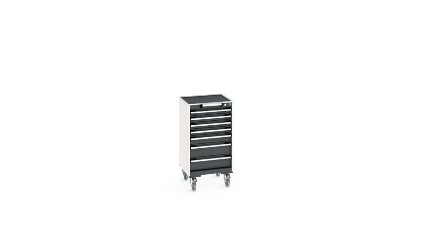 Bott, 7 Drawer Sheet Steel Floor Standing Cabinet, 525 X 525 X 985mm