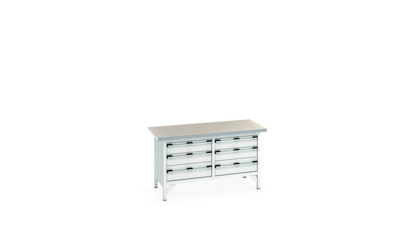Bott 41002033.16V Sheet Steel Workbench, 840mm x 750mm x 1500mm