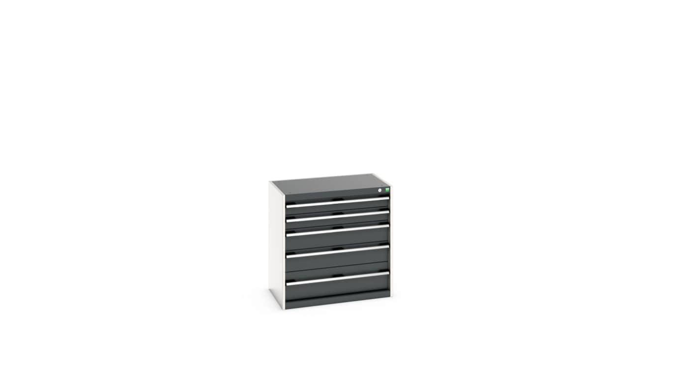 Bott 5 Cabinet, Steel, 800mm x 525mm x 800mm, Grey
