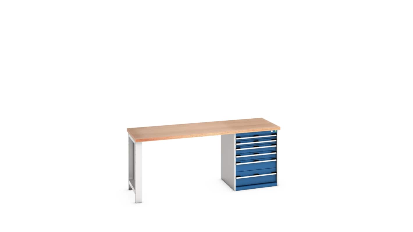 Bott 41003235.11V Sheet Steel Workbench, 840mm x 750mm x 2000mm