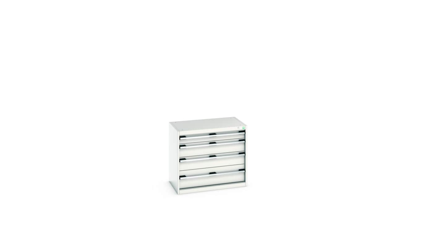 Bott 4 Cabinet, Steel, 700mm x 525mm x 800mm, Light Grey
