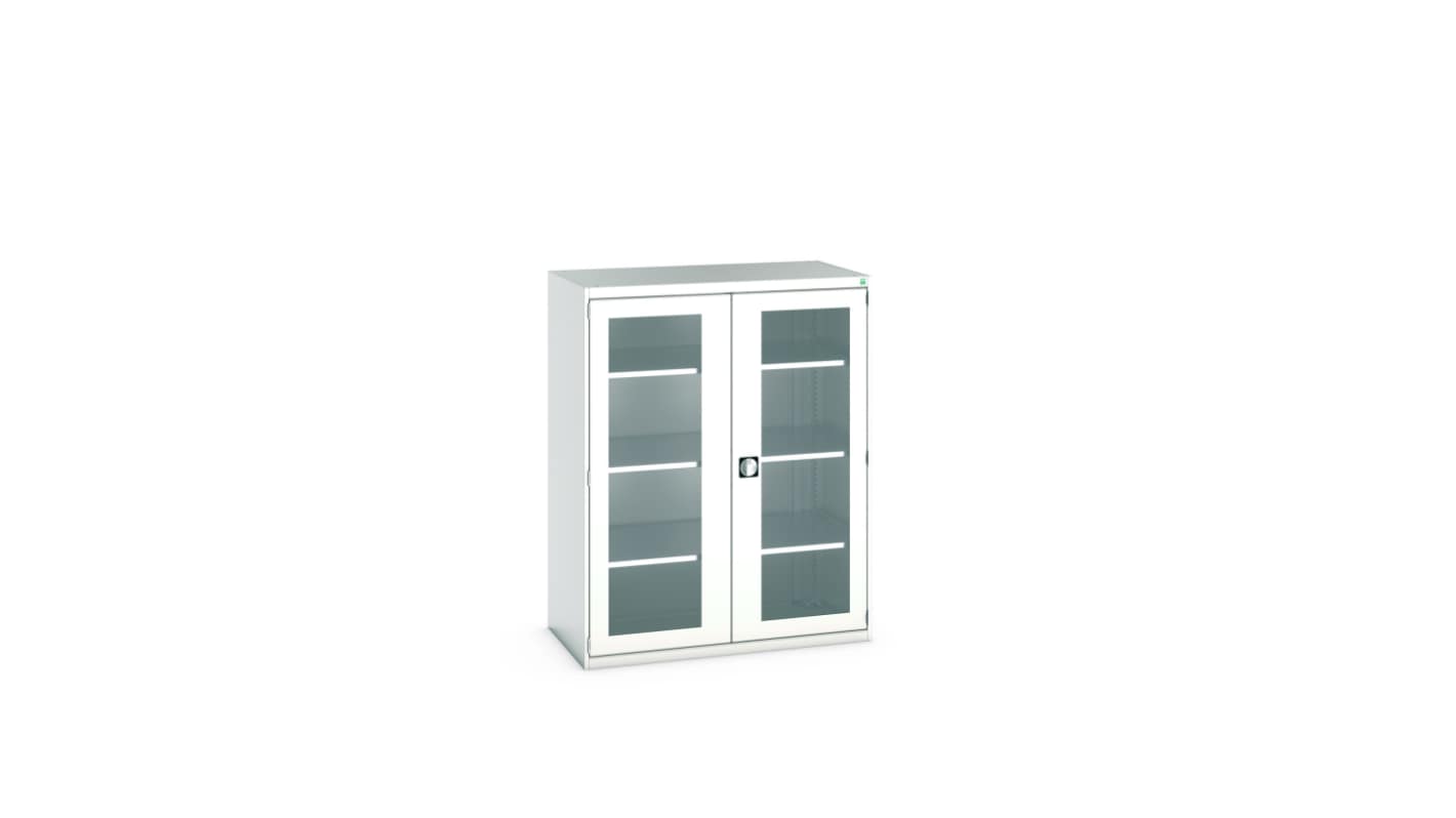 Bott 2 Door Sheet Steel Floor Standing Cupboard, 1300 X 650 X 1600mm