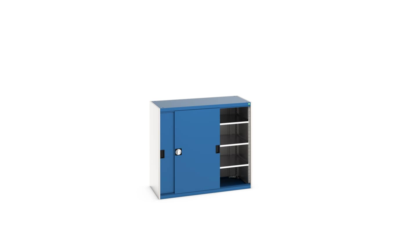 Bott 2 Door Sheet Steel Floor Standing Cupboard, 1300 X 650 X 1200mm