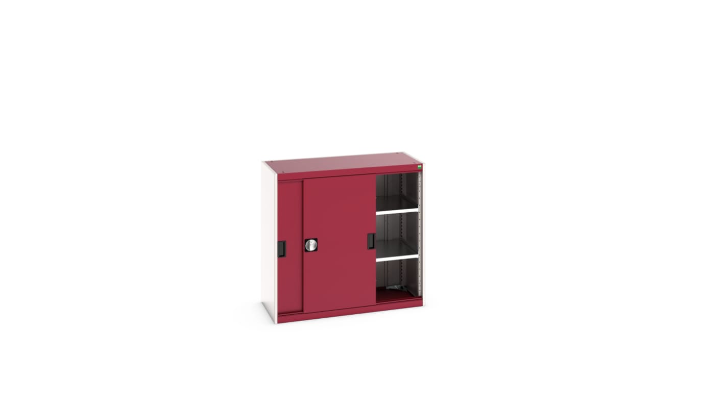 Bott 2 Door Sheet Steel Floor Standing Cupboard, 1050 X 525 X 1000mm