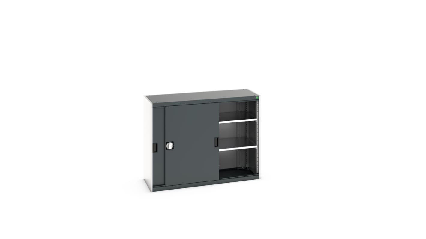 Bott 2 Door Sheet Steel Floor Standing Cupboard, 1300 X 525 X 1000mm