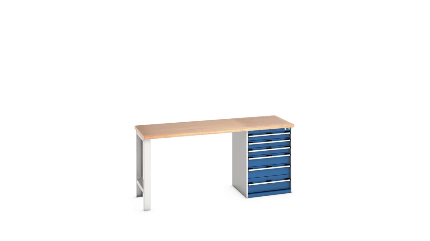 Bott 41003494.11V Sheet Steel Workbench, 940mm x 750mm x 2000mm