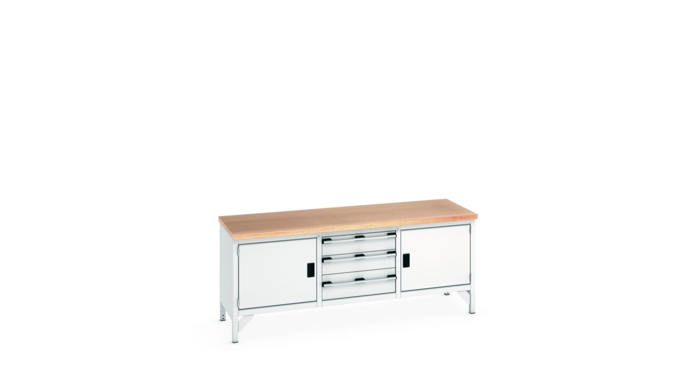Bott 41002055.16V Sheet Steel Workbench, 840mm x 750mm x 2000mm