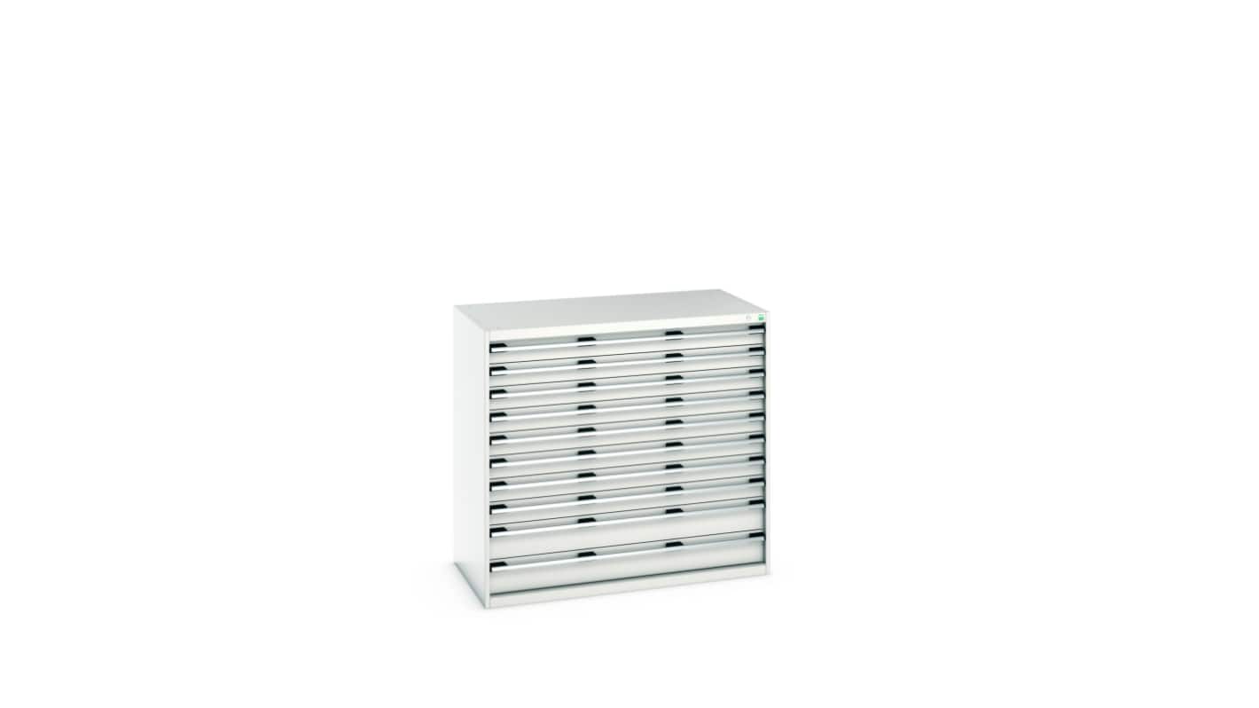 Bott 10 Cabinet, Steel, 1200mm x 750mm x 1300mm, Light Grey