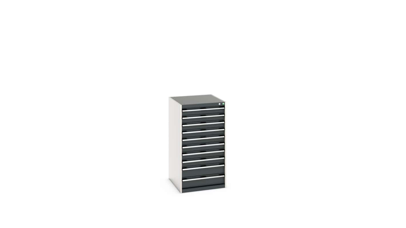 Bott 10 Cabinet, Steel, 1200mm x 750mm x 650mm, Grey