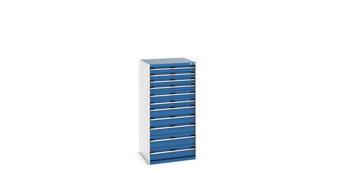 Bott 11 Cabinet, Steel, 1600mm x 750mm x 800mm, Blue