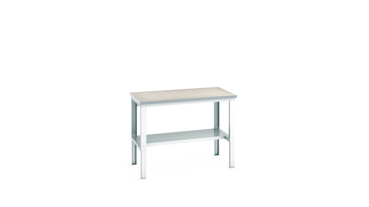 Bott 41004130.16V Sheet Steel Workbench, Adjustable Height, 740 → 1140mm x 900mm x 1500mm