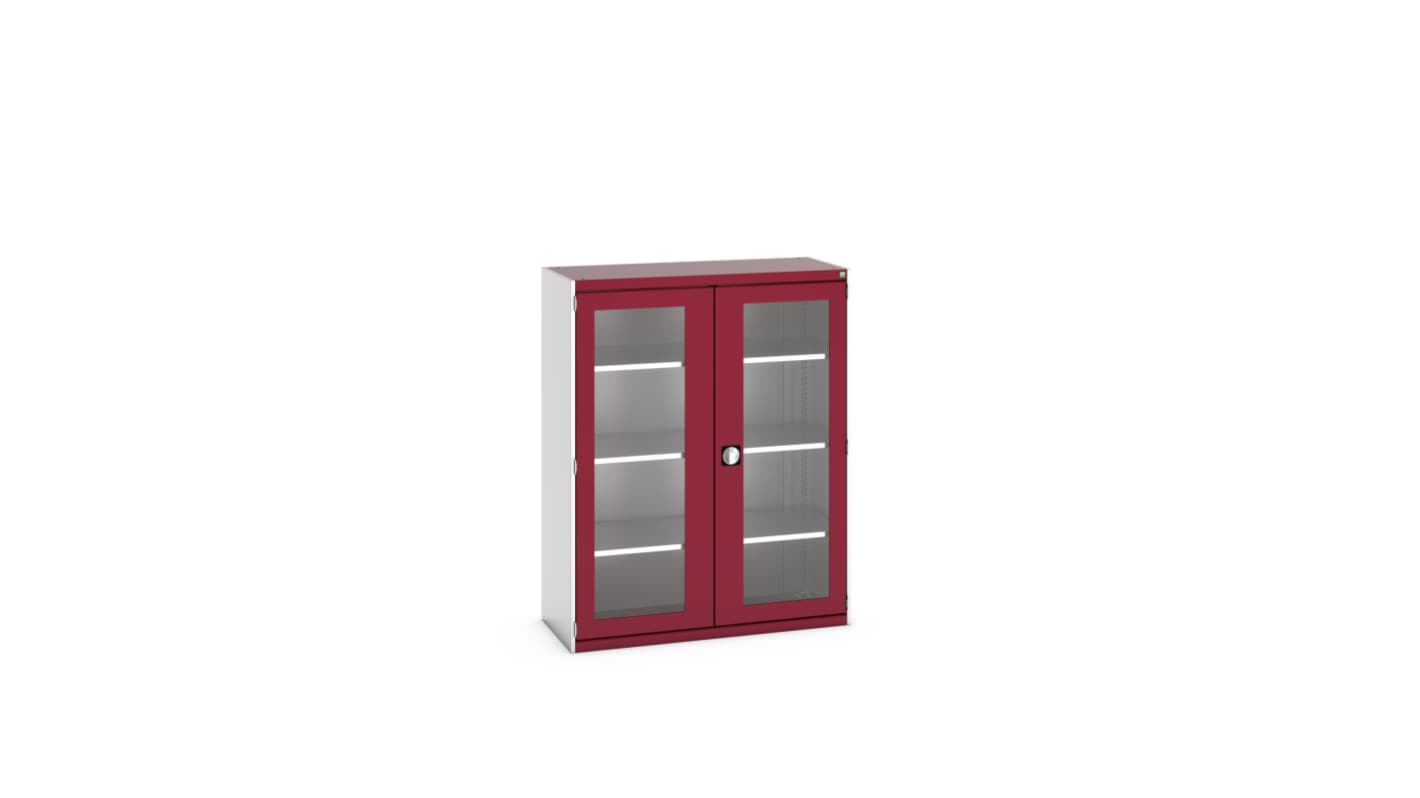 Bott 2 Door Sheet Steel Floor Standing Cupboard, 1300 X 525 X 1600mm