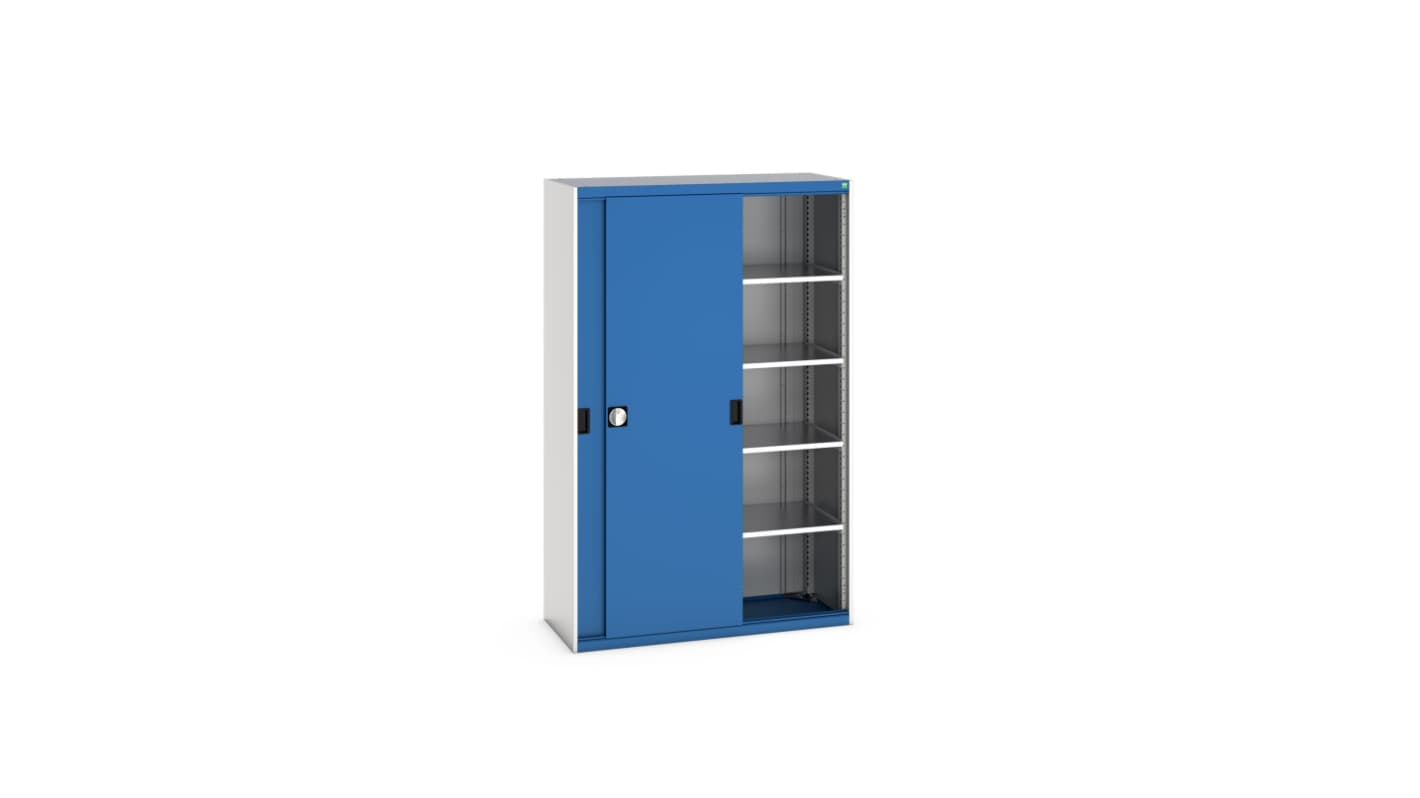 Bott 2 Door Sheet Steel Floor Standing Cupboard, 1300 X 525 X 2000mm