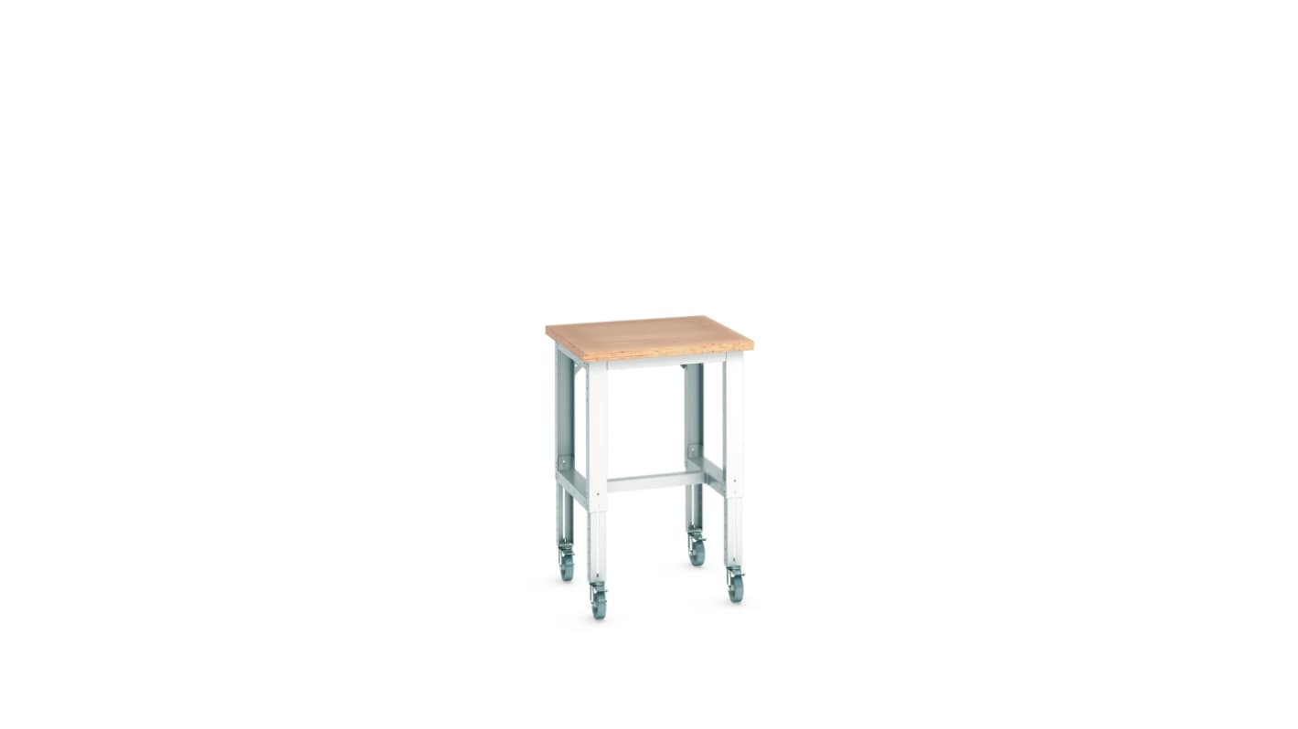 Bott 41003265.16V Portable Sheet Steel Workbench, Adjustable Height, 840 → 1140mm x 750mm x 750mm