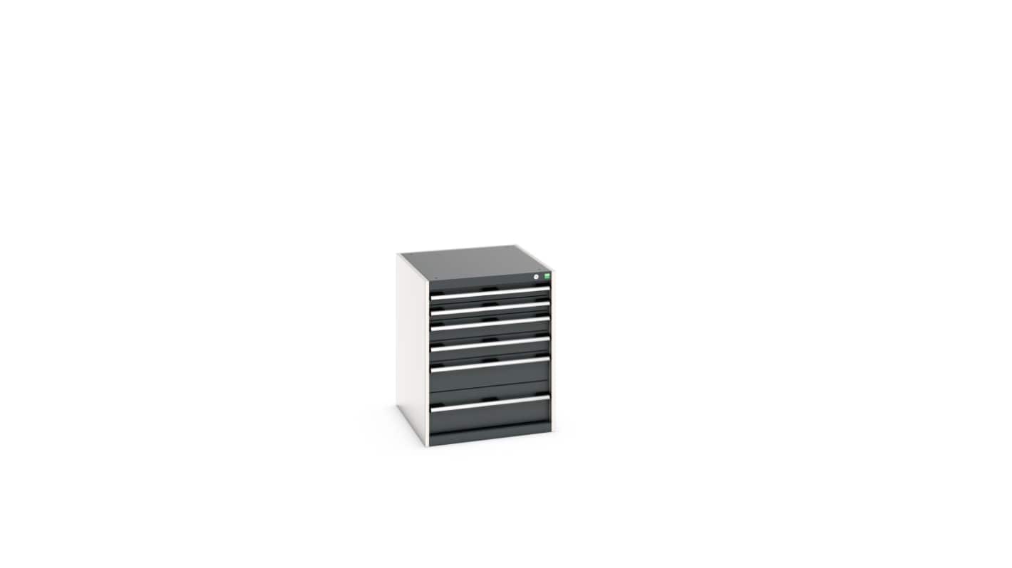 Bott 6 Cabinet, Steel, 800mm x 750mm x 650mm, Grey