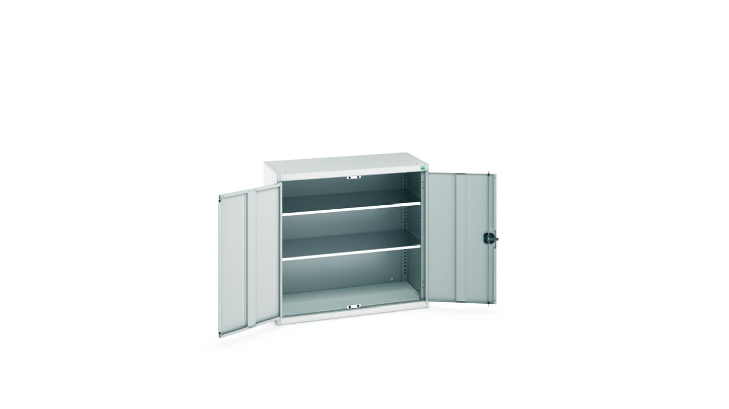 Bott 2 Door Sheet Steel Floor Standing Cupboard, 1050 X 525 X 1000mm