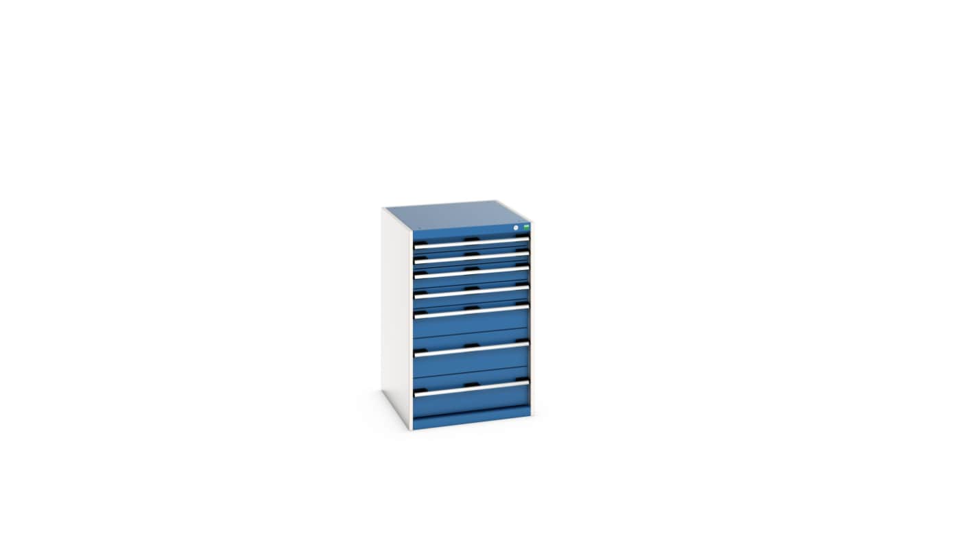 Bott 7 Cabinet, Steel, 1000mm x 750mm x 650mm, Blue
