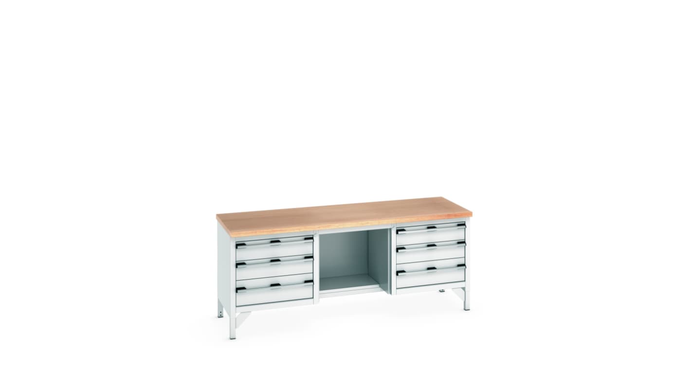 Bott 41002073.16V Sheet Steel Workbench, 840mm x 750mm x 2000mm