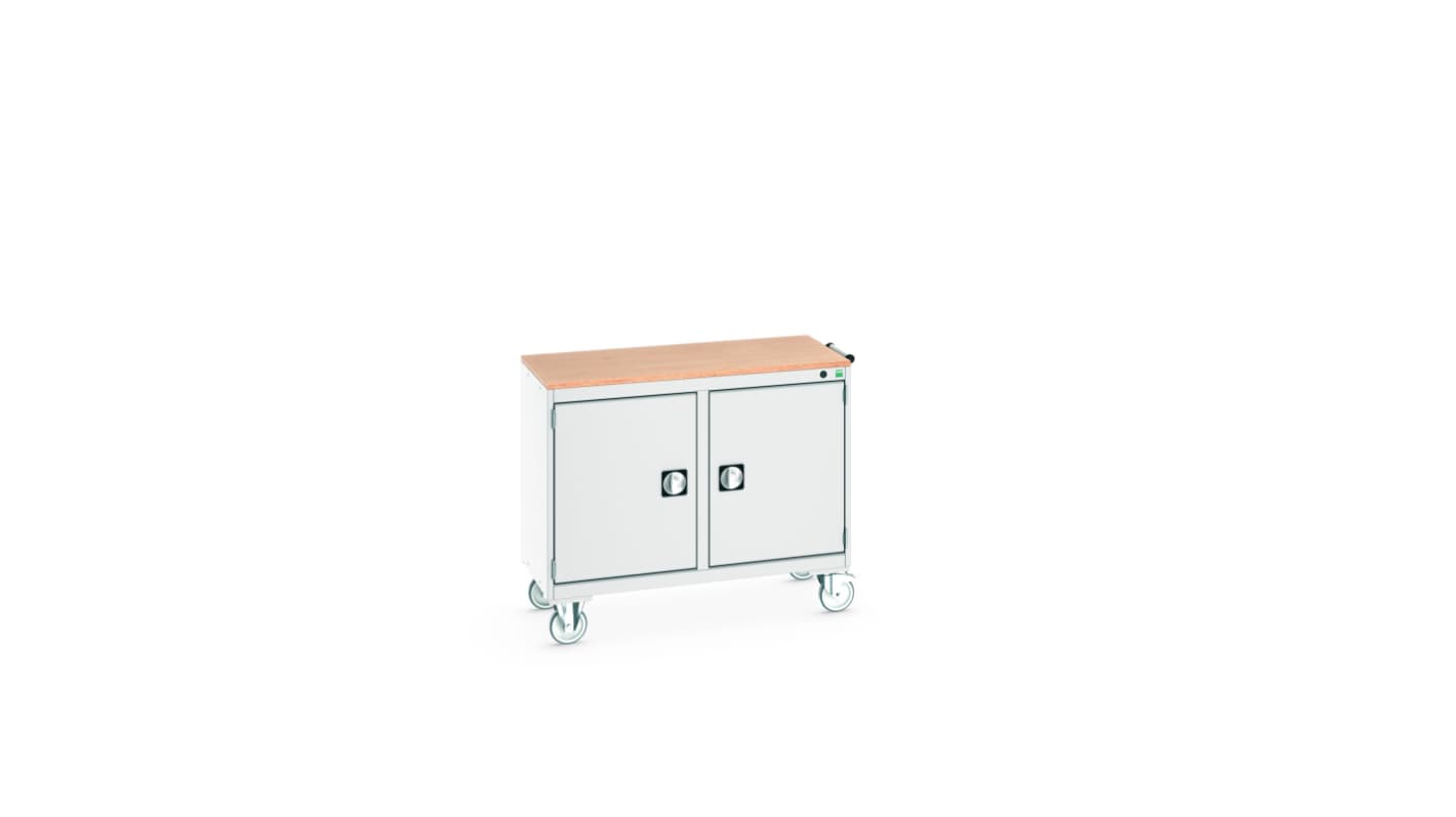 Bott 2 Door Sheet Steel Floor Standing Storage Cabinet, 1050 X 525 X 890mm