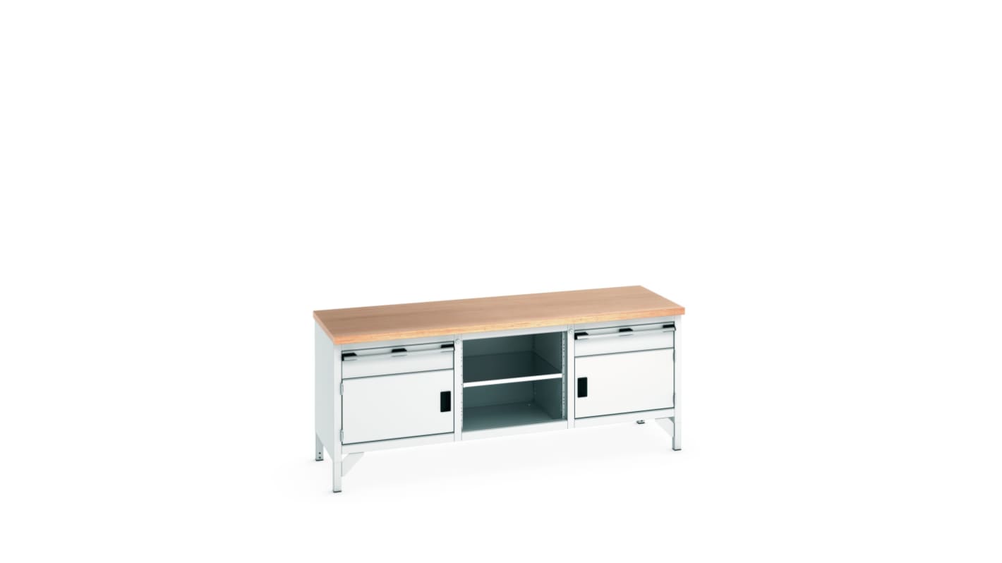 Bott 41002052.16V Sheet Steel Workbench, 840mm x 750mm x 2000mm