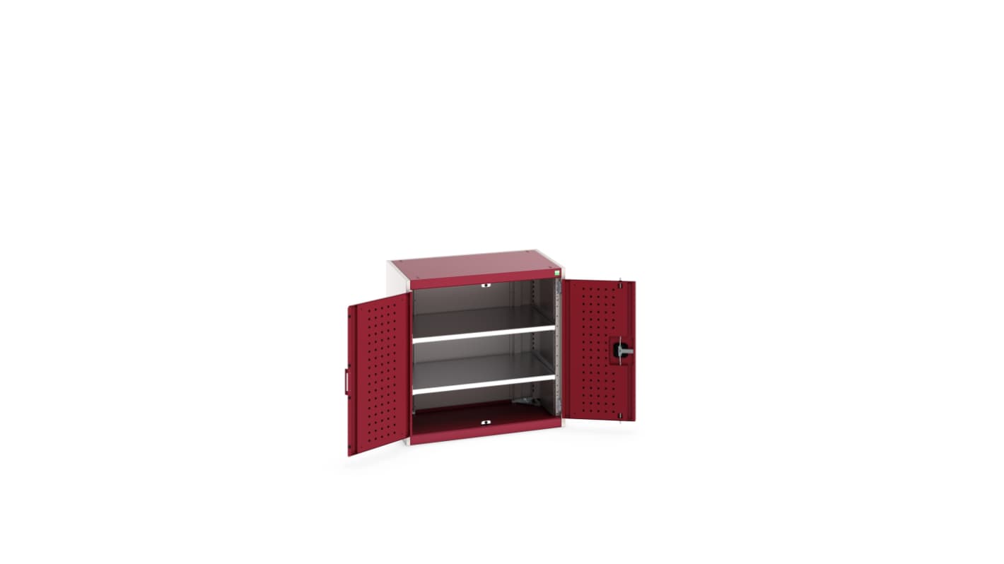 Bott 2 Door Sheet Steel Floor Standing Cupboard, 800 X 525 X 800mm