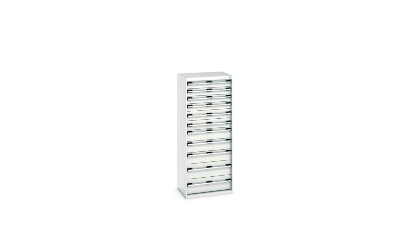 Bott 11 Cabinet, Steel, 1600mm x 525mm x 650mm, Light Grey