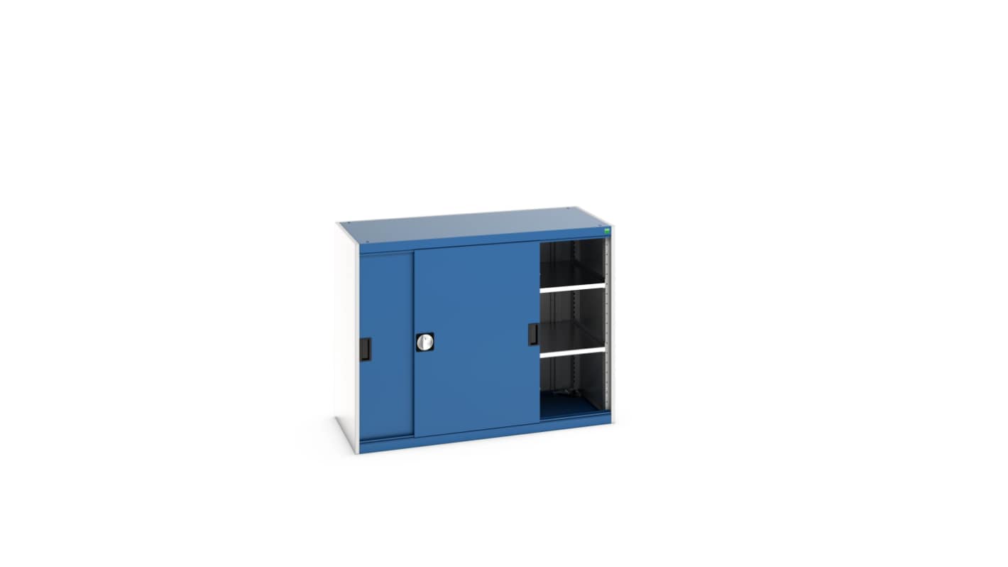Bott 2 Door Sheet Steel Floor Standing Cupboard, 1300 X 650 X 1000mm