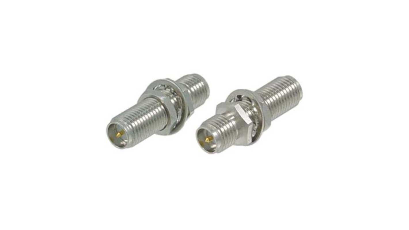 L-Com Straight Coaxial Adapter SMA Jack to SMA Jack 1GHz