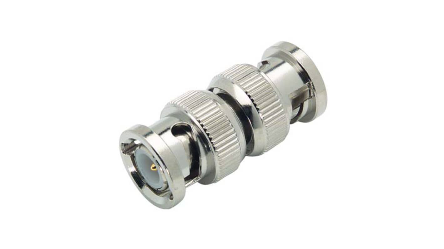 L-Com Straight Coaxial Adapter BNC Plug to BNC Plug 1GHz