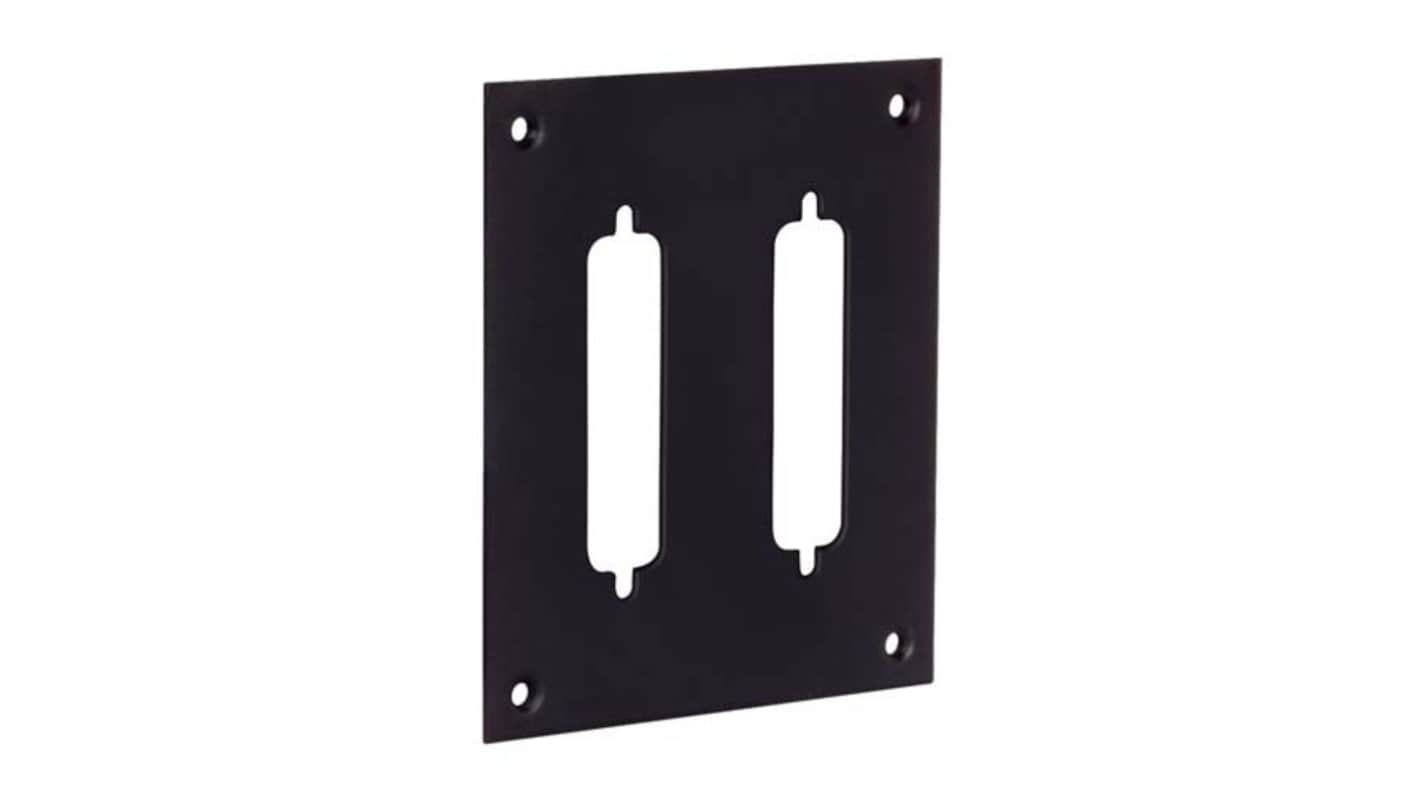 L-Com 2 Way Female F Female Adapter Audio & Video Faceplate