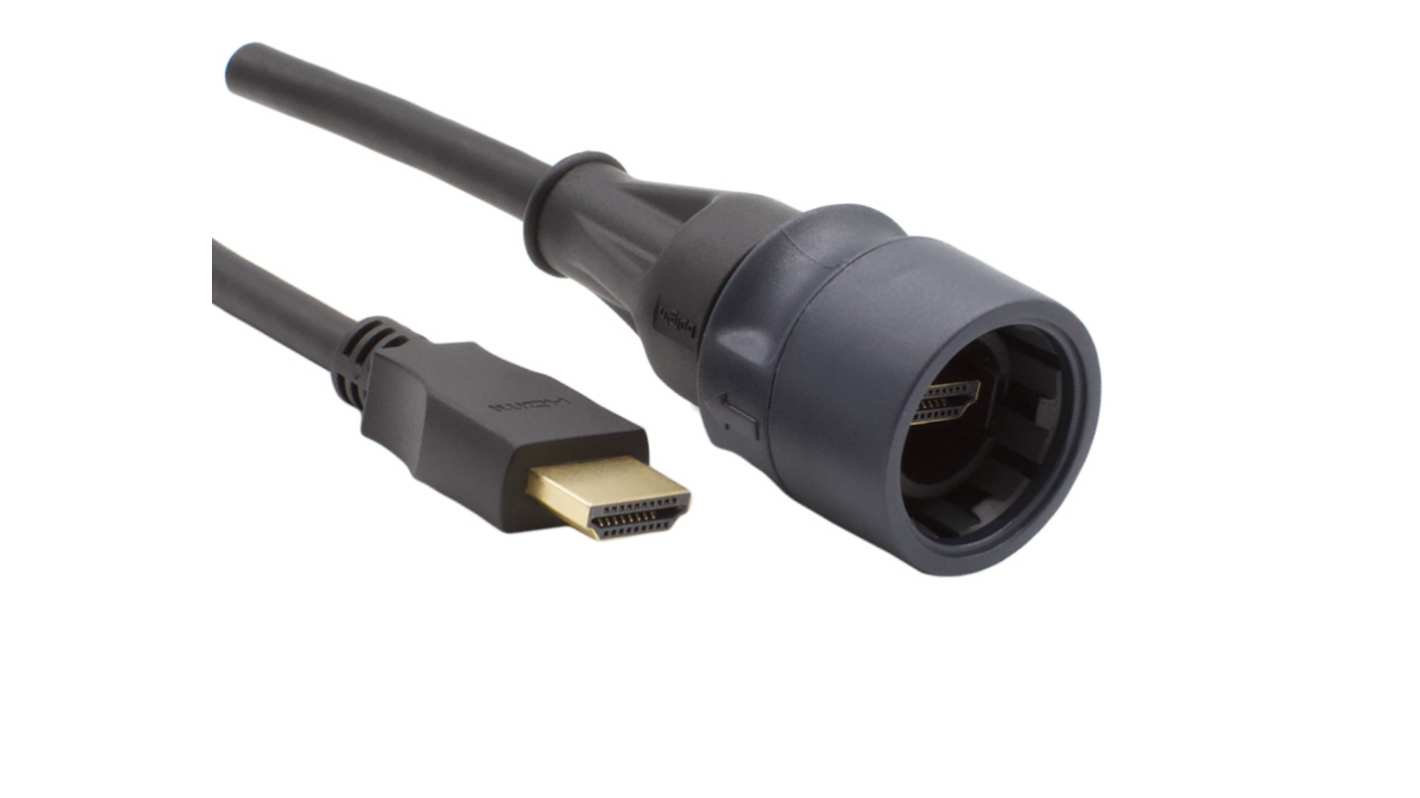 BulginPXP6060, 3m Male HDMI to Male HDMI Ultra High Speed