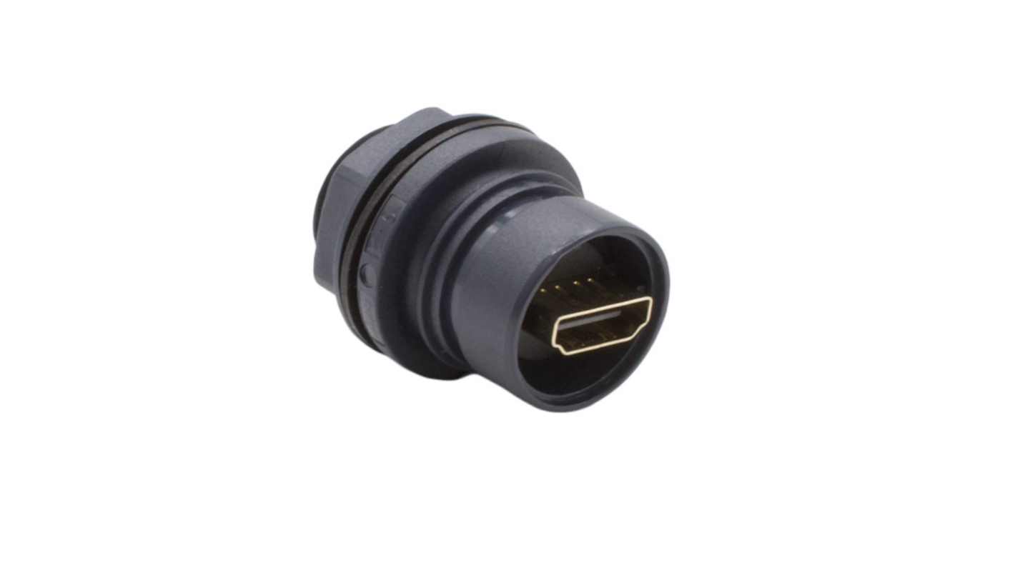 Bulgin Type A 19 Way Female HDMI Connector 5 V