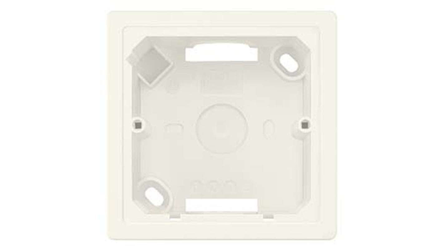 Siemens DELTA White Gloss Thermoplastic Electrical Enclosure, IP20,  Surface Mount, 84 x 42.5mm