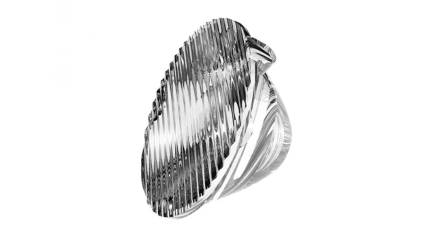 Carclo 10003/L25, 10003/L25 Series 20-Way LED Lens, Elliptical Beam