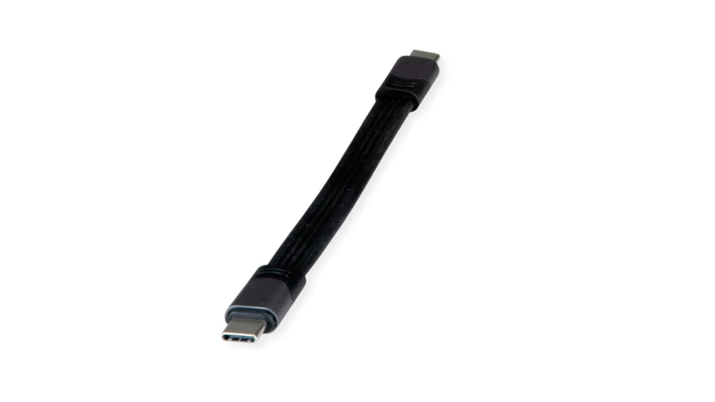Roline USB 4.0, Male USB C to Male USB C, 150mm