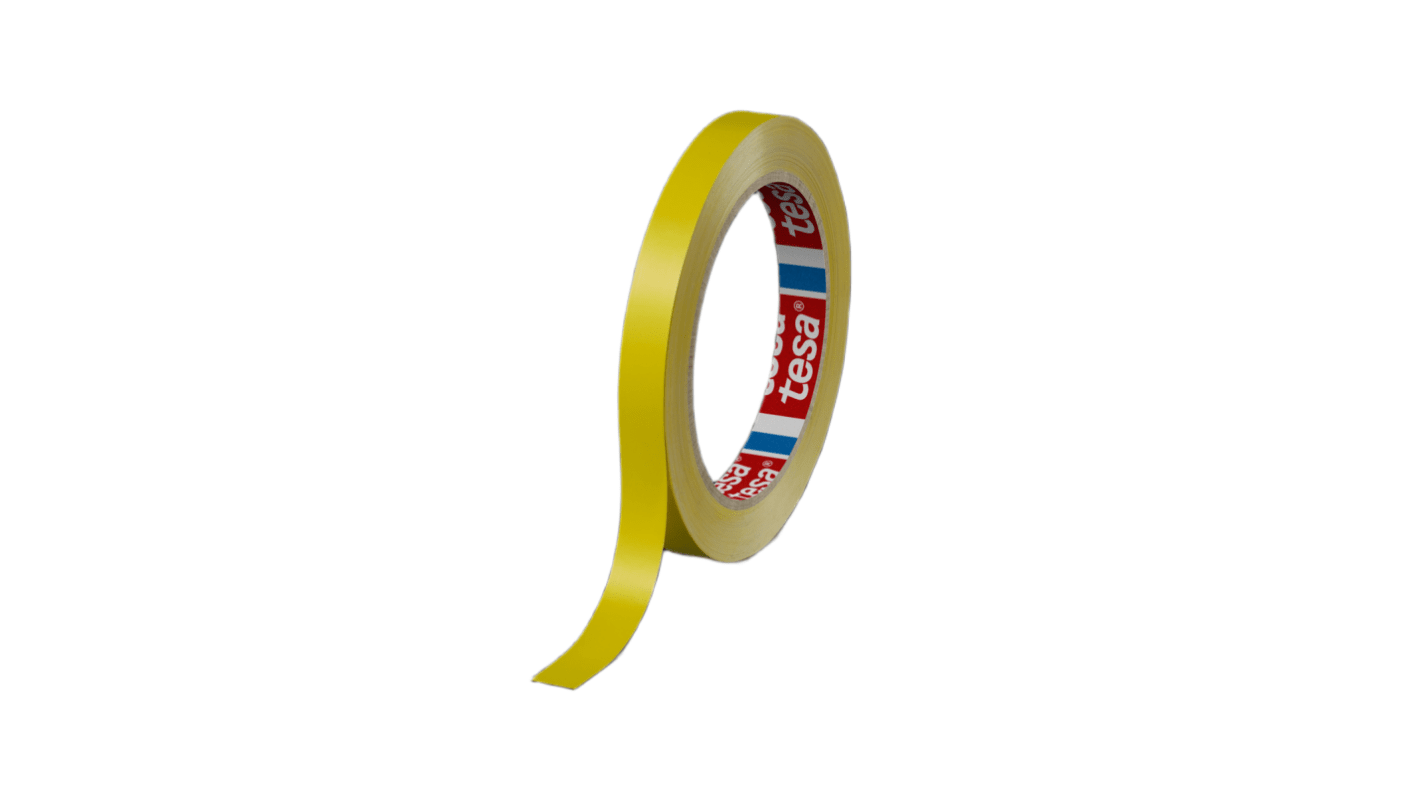 Tesa Tesa 60404 Colored Yellow Packing Tape, 66m x 12mm
