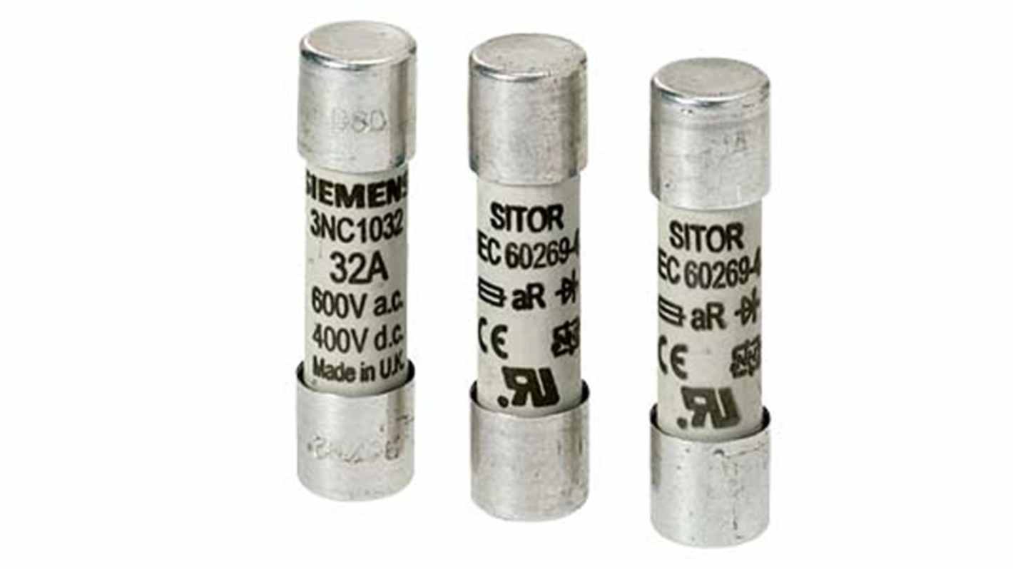 Siemens 40A Cartridge Fuse, 22 X 58mm