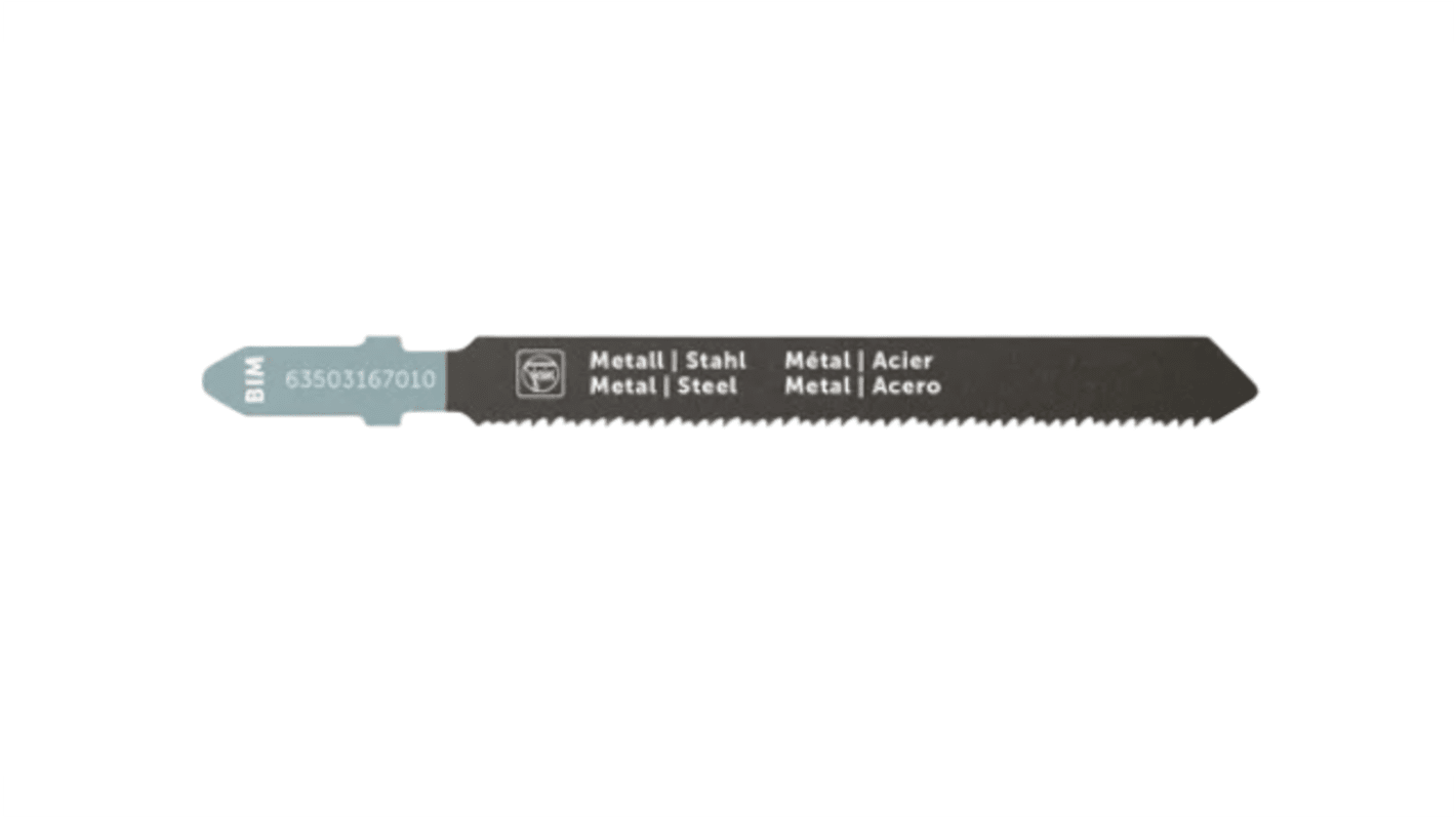 FEIN, 23 - 18 Teeth Per Inch Metal 90mm Cutting Length Jigsaw Blade, Pack of 5