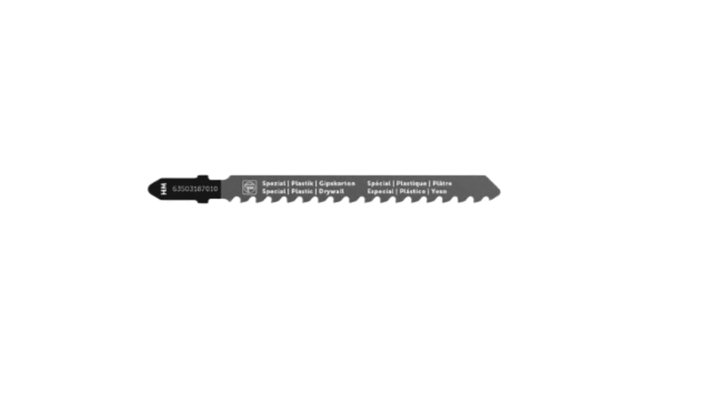 FEIN, 24 Teeth Per Inch Metal 100mm Cutting Length Jigsaw Blade, Pack of 1