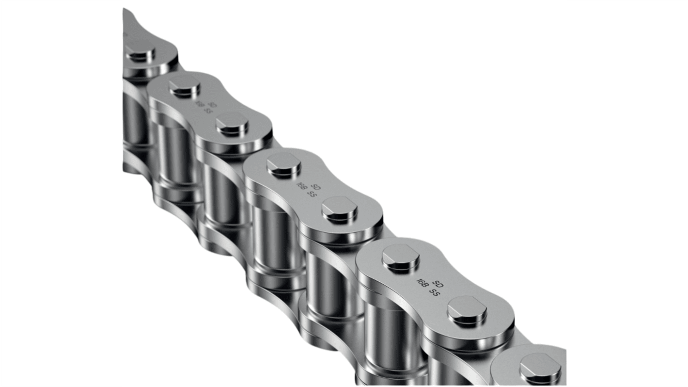 Renold 10B-1 Simplex Roller Chain, 5m, SD, BS