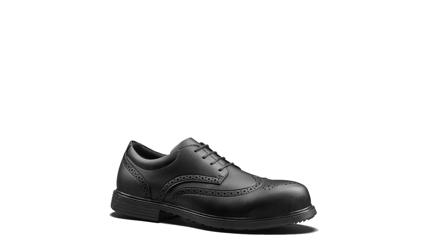 V12 Footwear Negotiator IGS Men's Black Fibreglass Toe Capped Safety Shoes, UK 10.5, EU 45