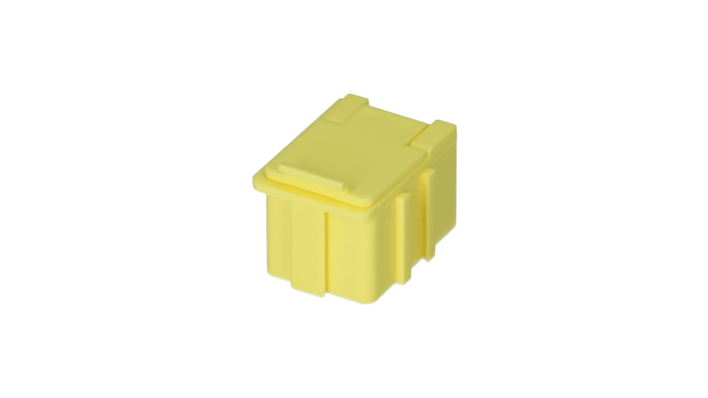 Licefa 1 Cell Yellow SB Compartment Box, 21mm x 21.8mm x 29.4mm