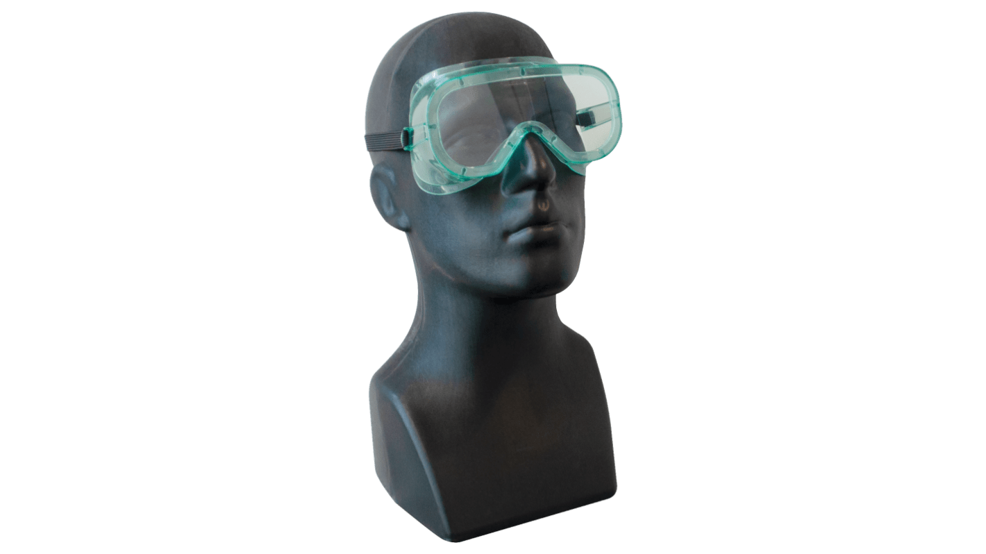 Skytec EG60, Scratch Resistant Anti-Mist Safety Goggles with Clear Lenses