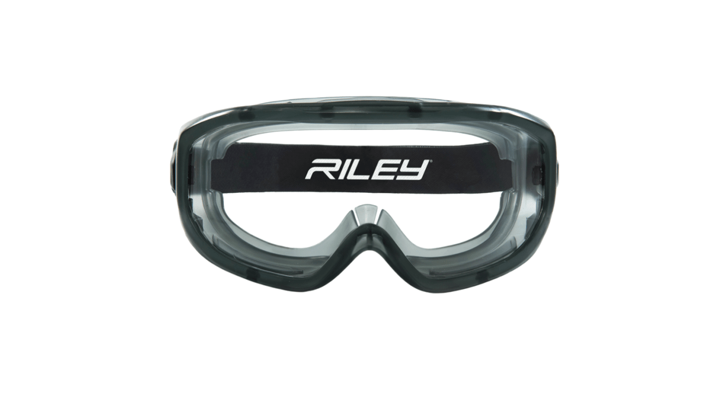 Riley Vuetix Anti-Mist UV Safety Spectacles, Clear Polycarbonate Lens