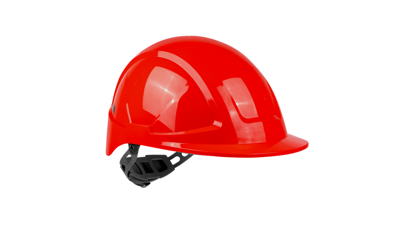 Skytec RADIUS Red Safety Helmet, Adjustable