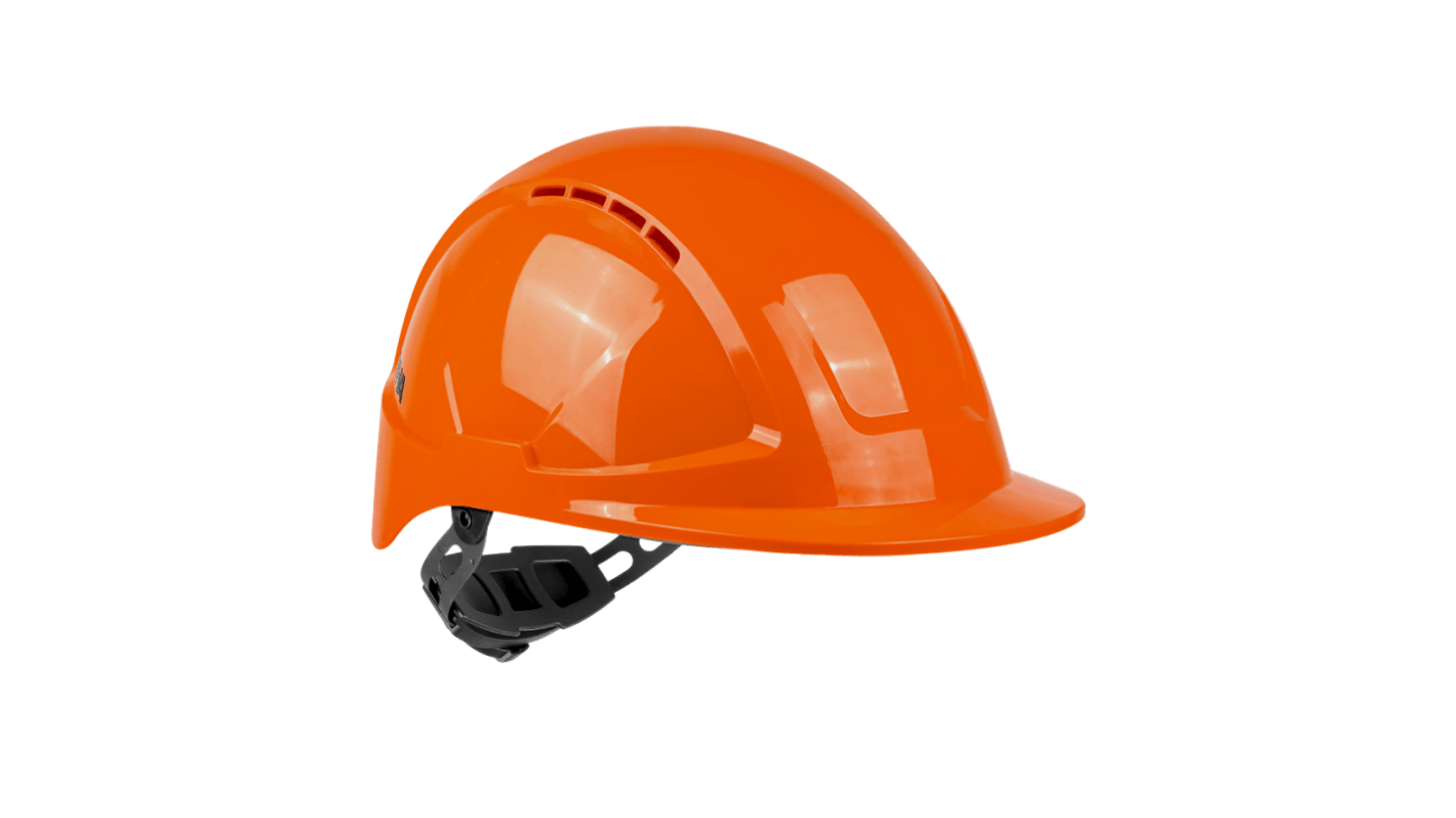 Skytec RADIUS Orange Safety Helmet, AdjustableVentilated