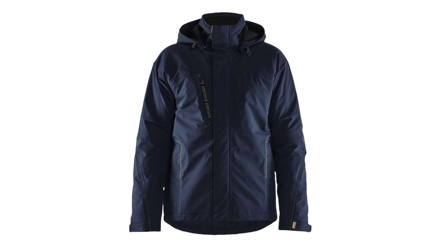 Blaklader 448419178699 Navy Blue - Black, Waterproof, Windproof Jacket, M