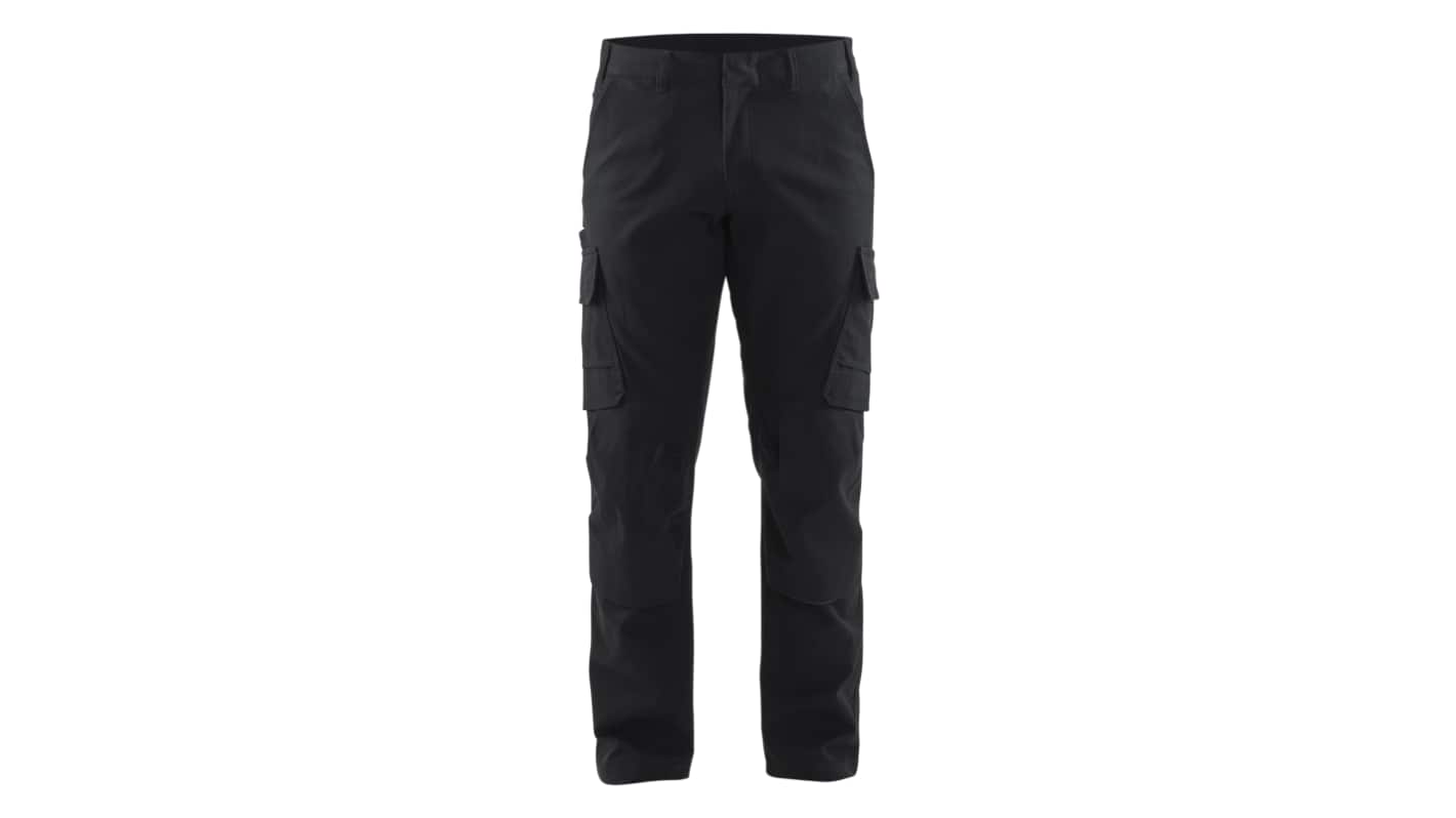 Blaklader 146613449900 Black Trousers Scratch-Free Regular, Size 42L 33in W 80cm L